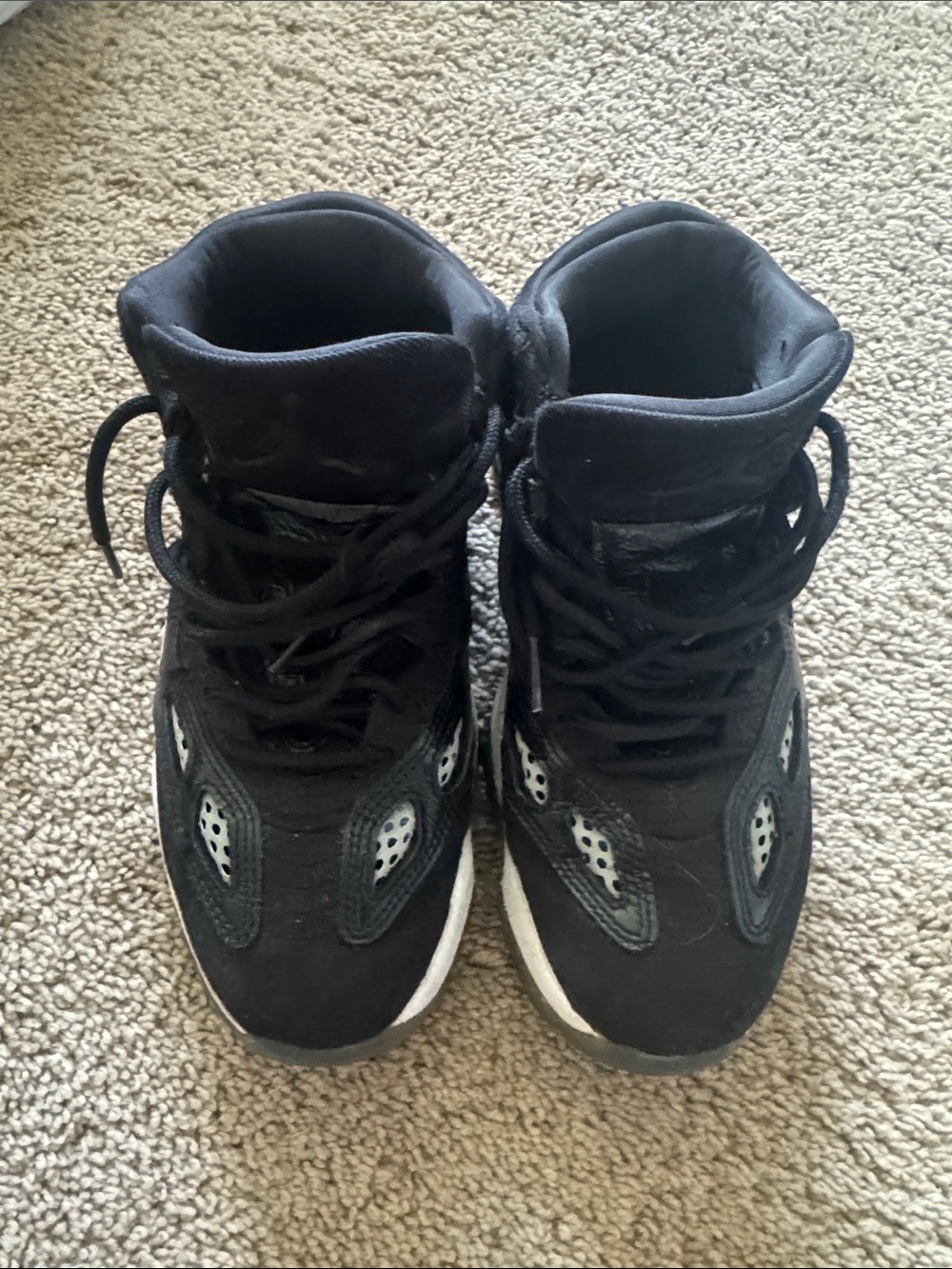 Size 8- Air Jordan 11 Retro IE Low Black White